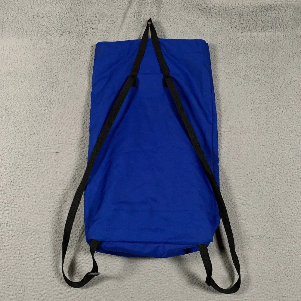 On Running Packable Backpack Unisex One Size Blue Roll Top Sporty Gym Travel Bag